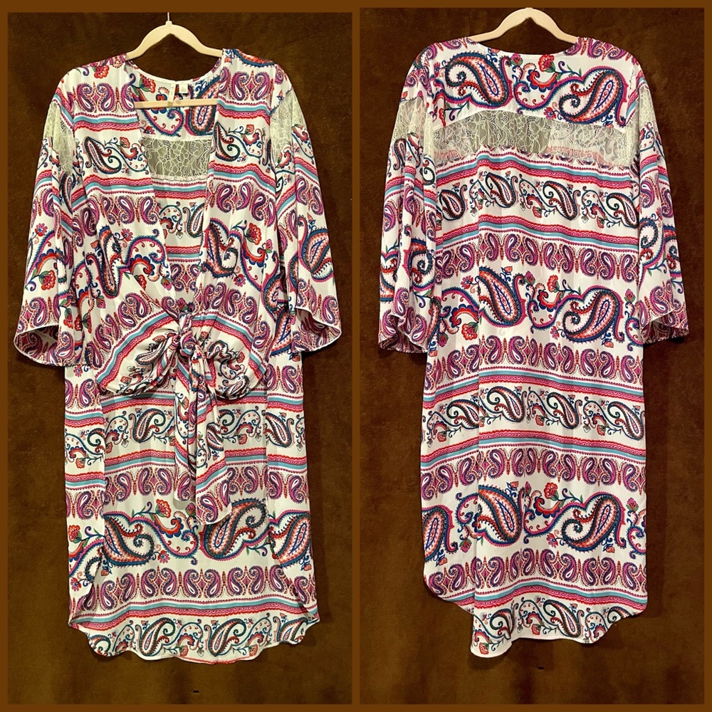 💘Tie Front Duster💘